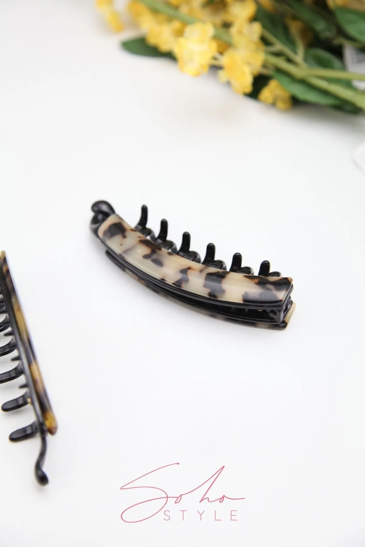 Elegant Leopard Hair Sticks