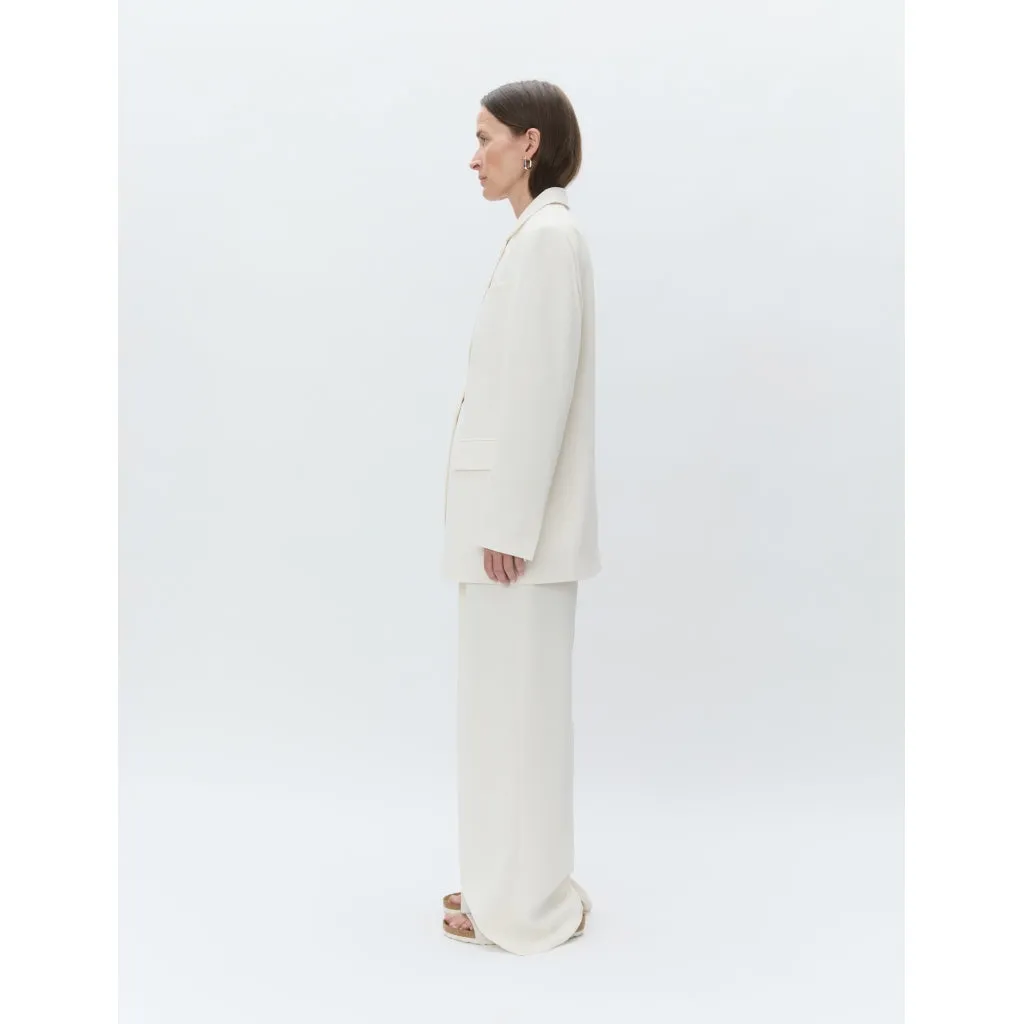 Elton Ivory Single Breasted Blazer