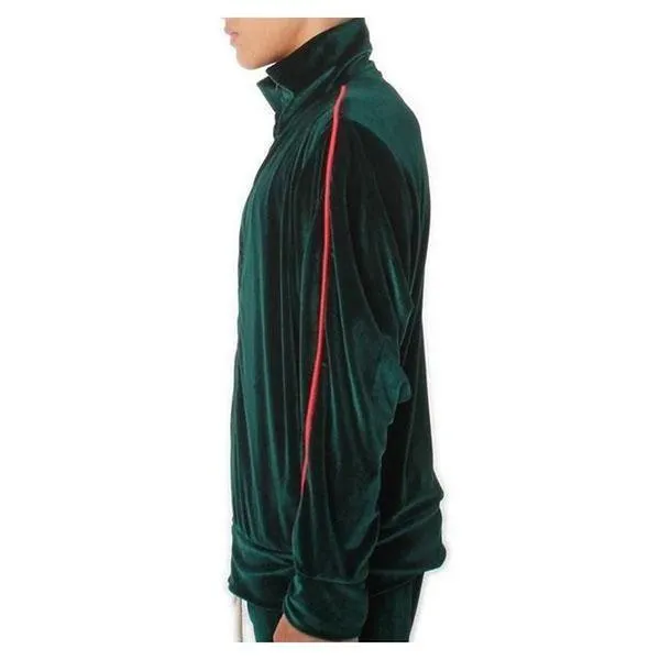 EPTM Velour Track Jacket Green