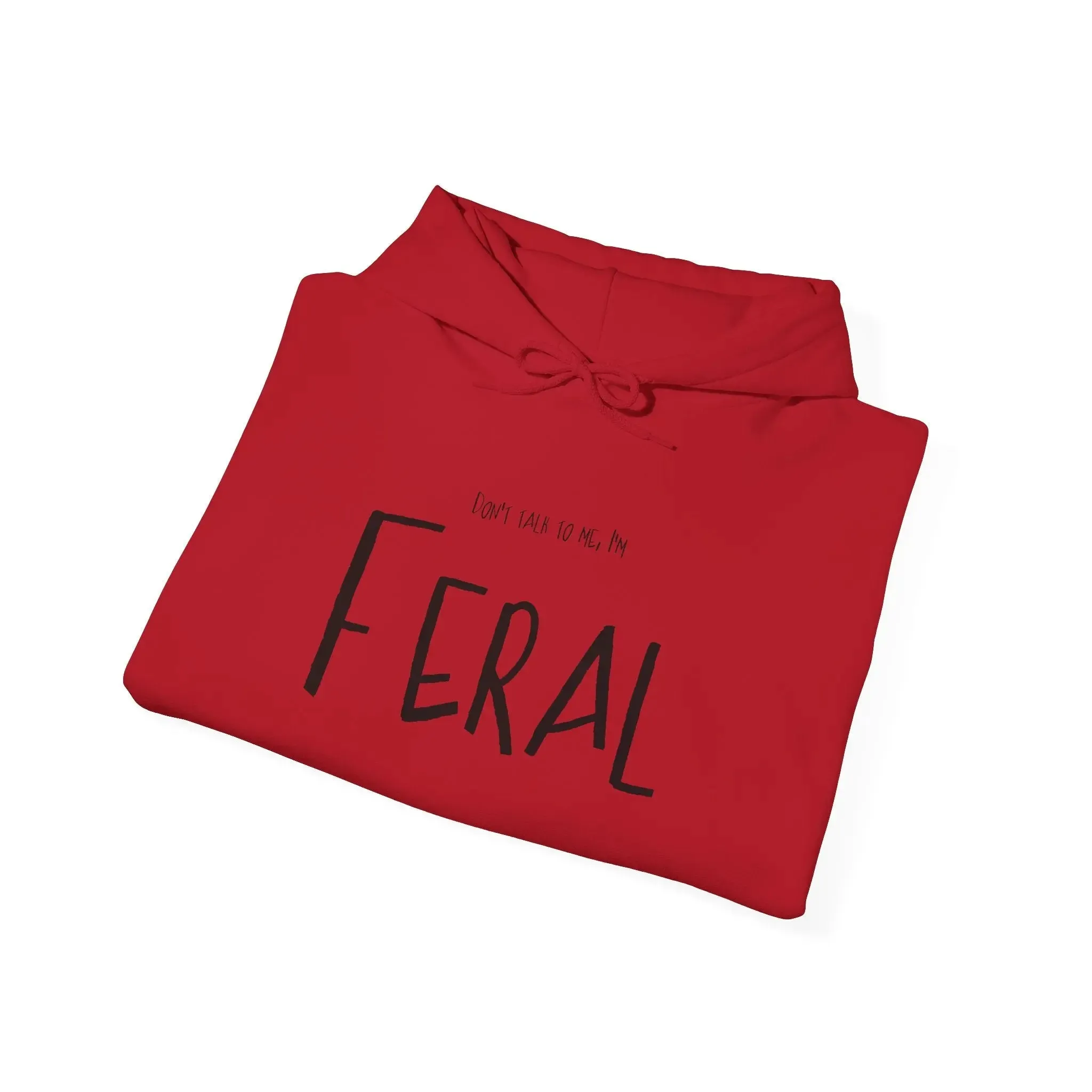 Feral Hoodie Don't Talk to Me Sweatshirt