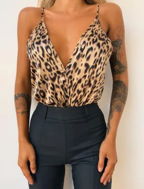 Fierce Bodysuit - Leopard