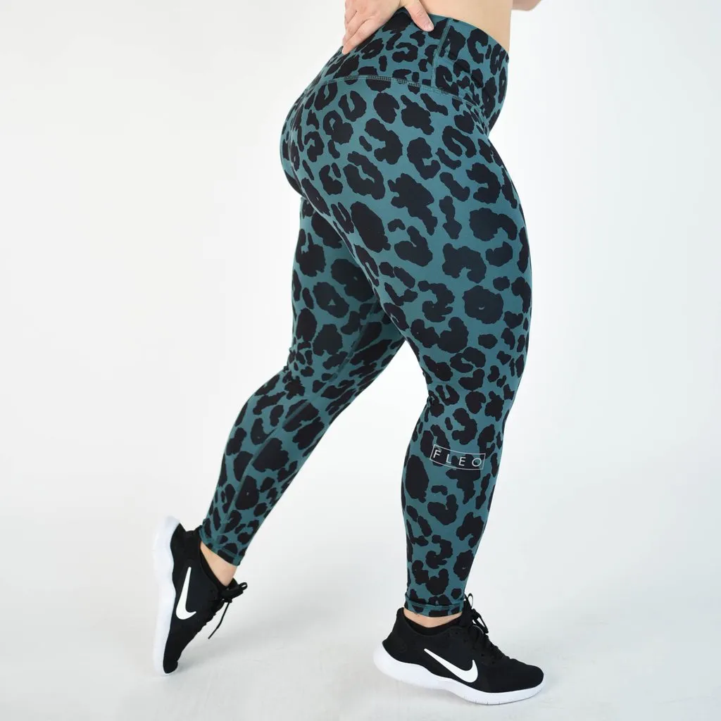 FLEO El Toro 25" Mediterranean Leopard x Maddy Forberg Leggings (Romey Free)
