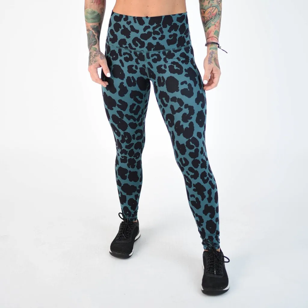 FLEO El Toro 25" Mediterranean Leopard x Maddy Forberg Leggings (Romey Free)