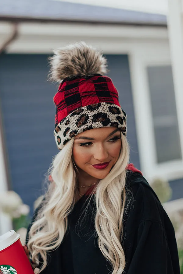 Flurry Forecast Faux Fur Pom Beanie