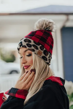 Flurry Forecast Faux Fur Pom Beanie