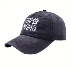 Fur Mama hat black