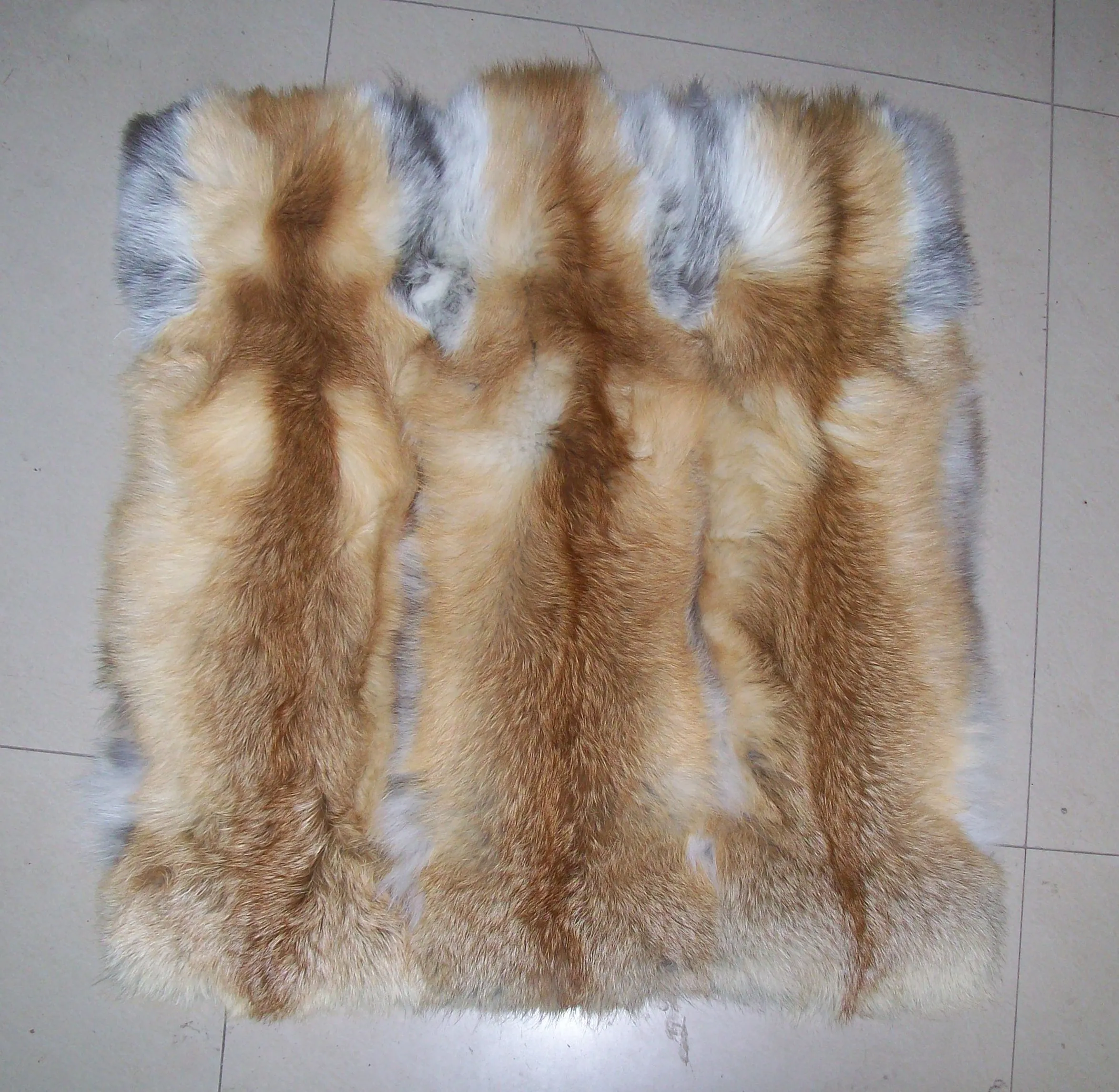 Genuine Fox Fur Pillow Cushion