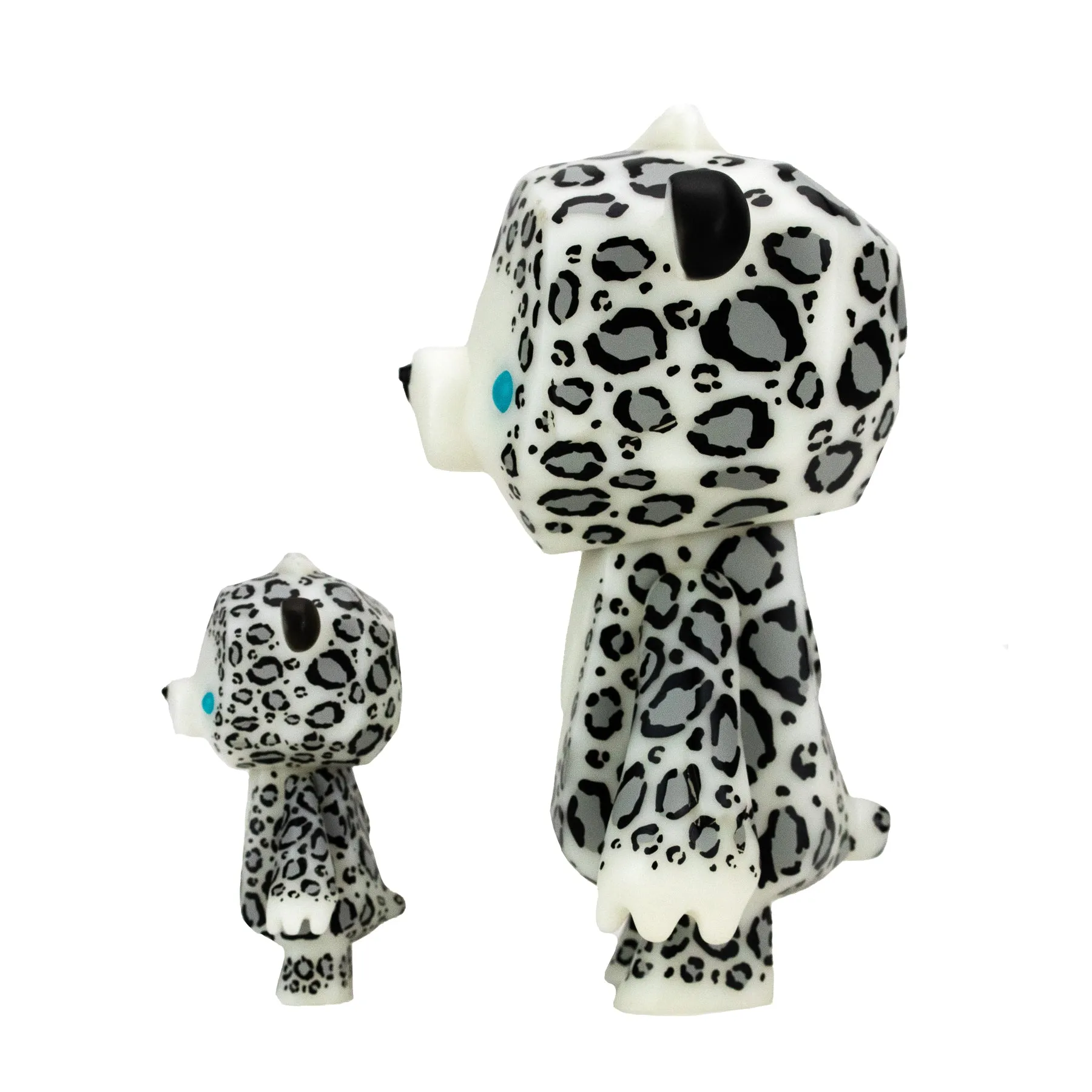 G.I.D. Leopard Kuma Bear and Kub Vinyl Art Figure Set by Dead Beat City (Limited Edition of 100)