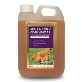 Global Herbs Apple & Garlic Cider Vinegar (Chicken) 2L