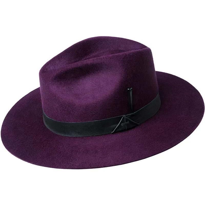 Godwin - Bailey Wool Velour Fedora Hat