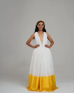 Golden Yellow Habesha Dress Stylish Habesha Kemis Ethiopian Dress Design