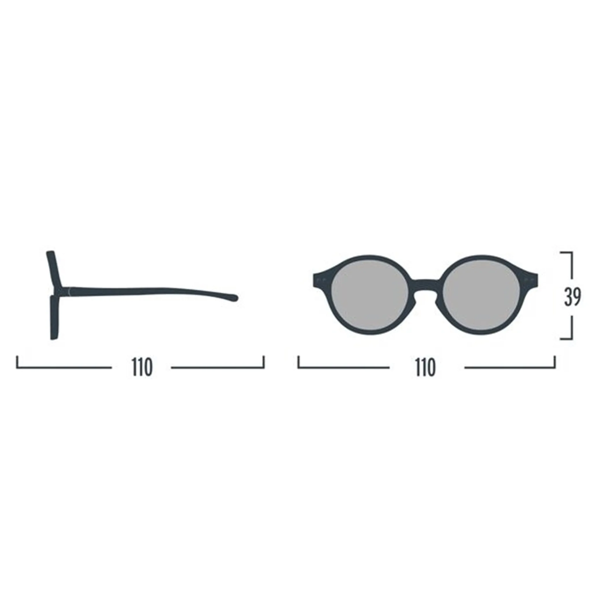 Izipizi Kids Sunglasses Denim Blue