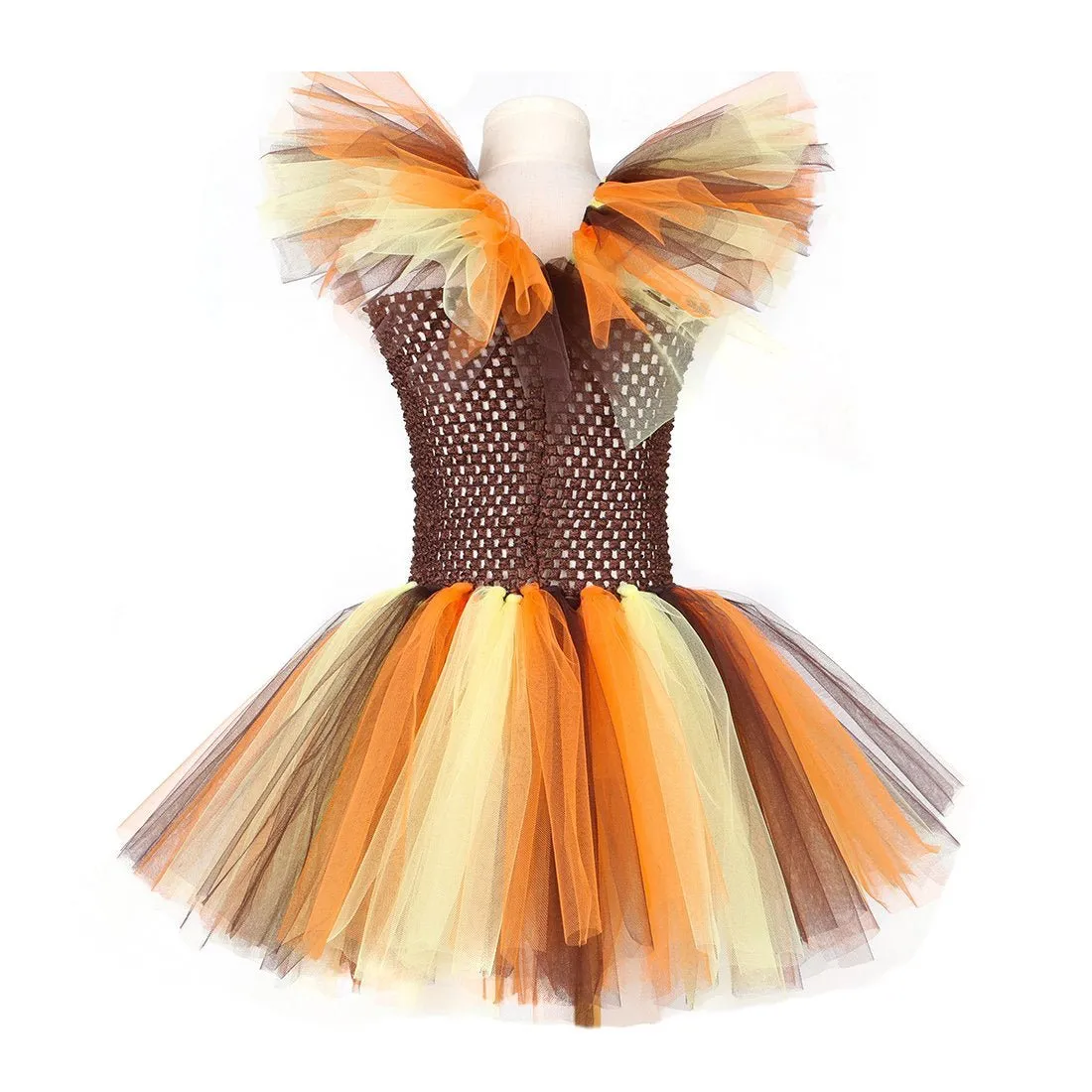 Jungle Safari  Tutu Dress Costumes for Girls Halloween Reindeer Tiger Lion Leopard
