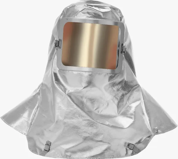 LAKELAND 710-2 Aluminized 700 Series Heat Resistive Hood w/ Gold Lens Special Discount