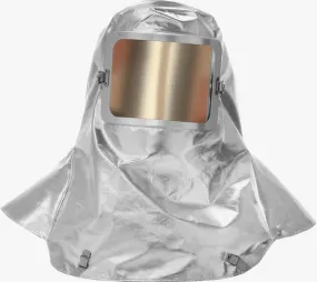 LAKELAND 710-2 Aluminized 700 Series Heat Resistive Hood w/ Gold Lens Special Discount
