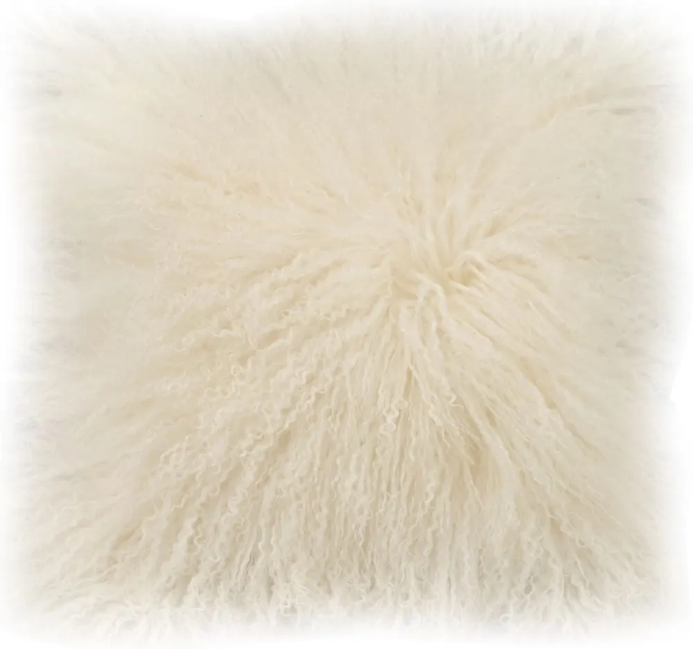 Lamb Fur Pillow Cream