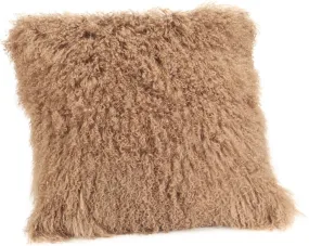 Lamb Fur Pillow Large Natural
