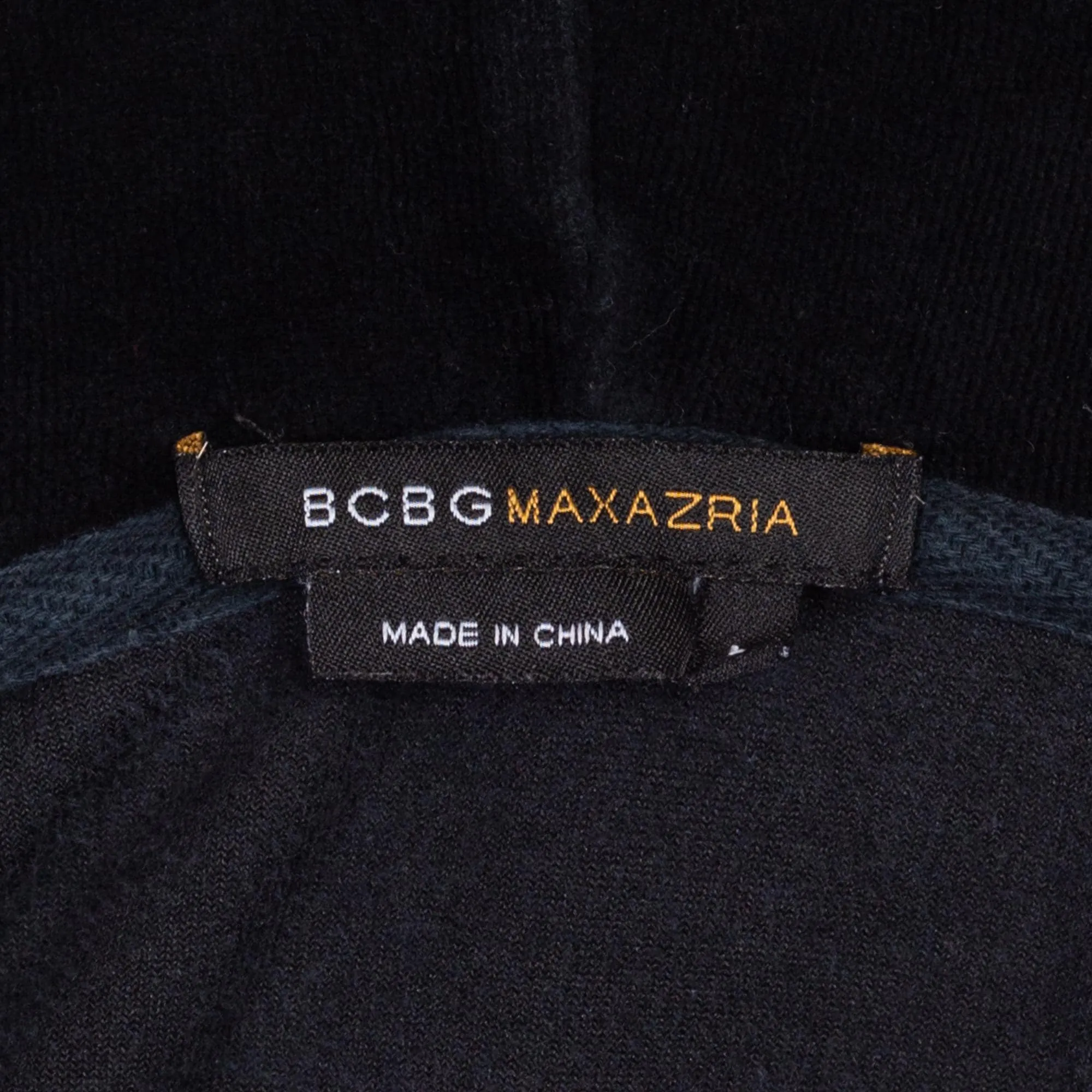 Large Y2K BGBG Maxazria Black Velour Butterfly Track Suit