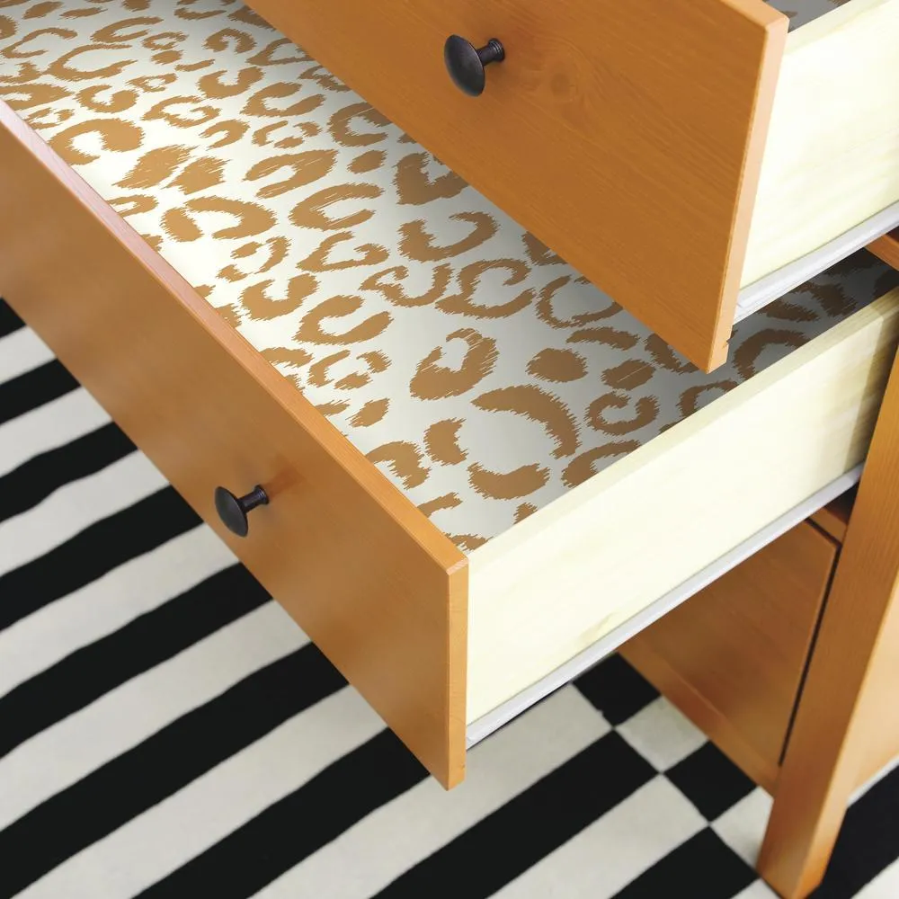 Leopard Peel and Stick Wallpaper