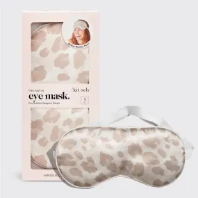 LEOPARD SATIN SLEEP MASK