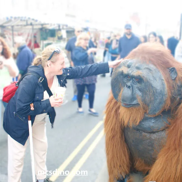 Life-size Animatronic Orangutan Costume-DCOR001