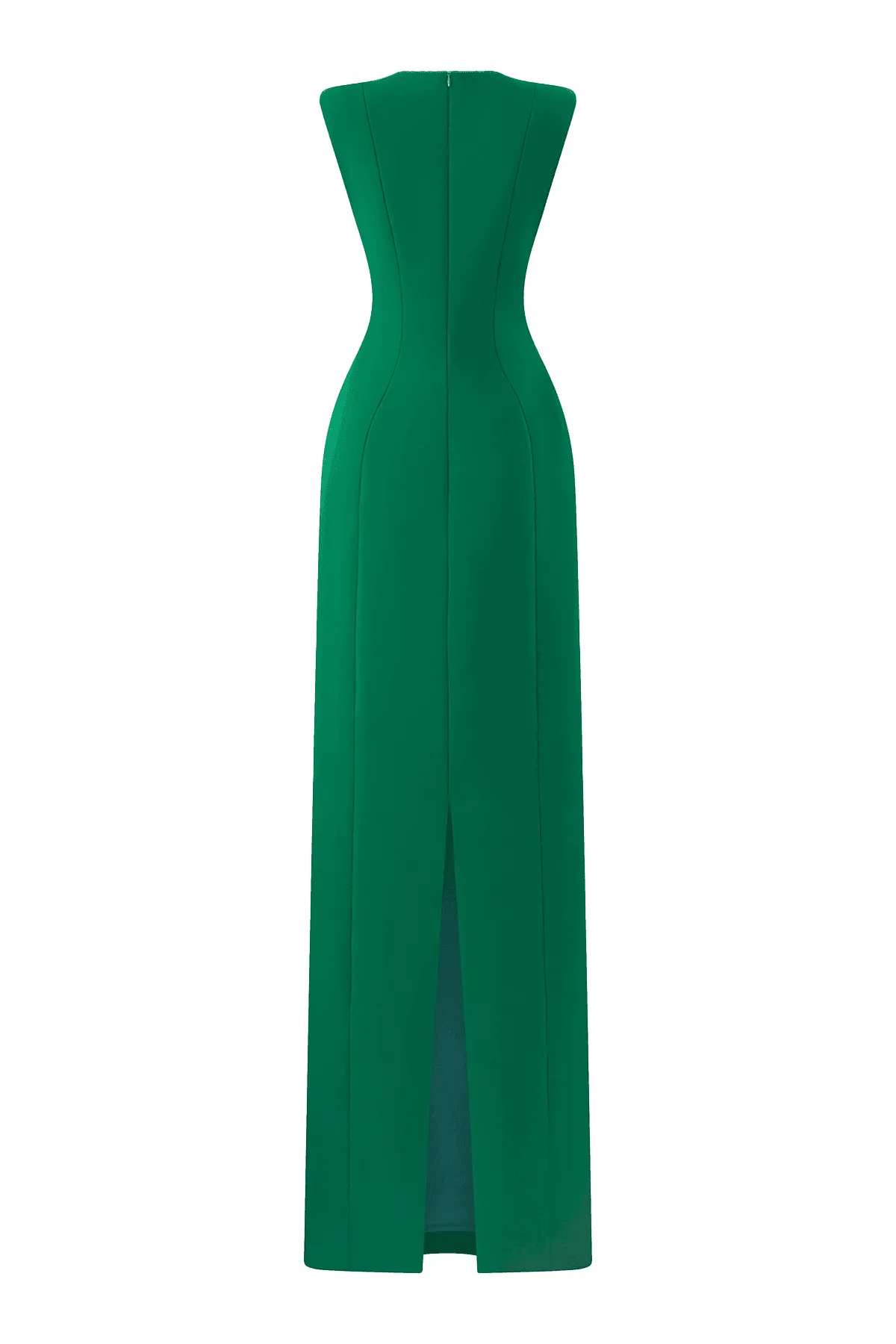 Lorelei Sheath Cape Shoulder Crepe Maxi Set