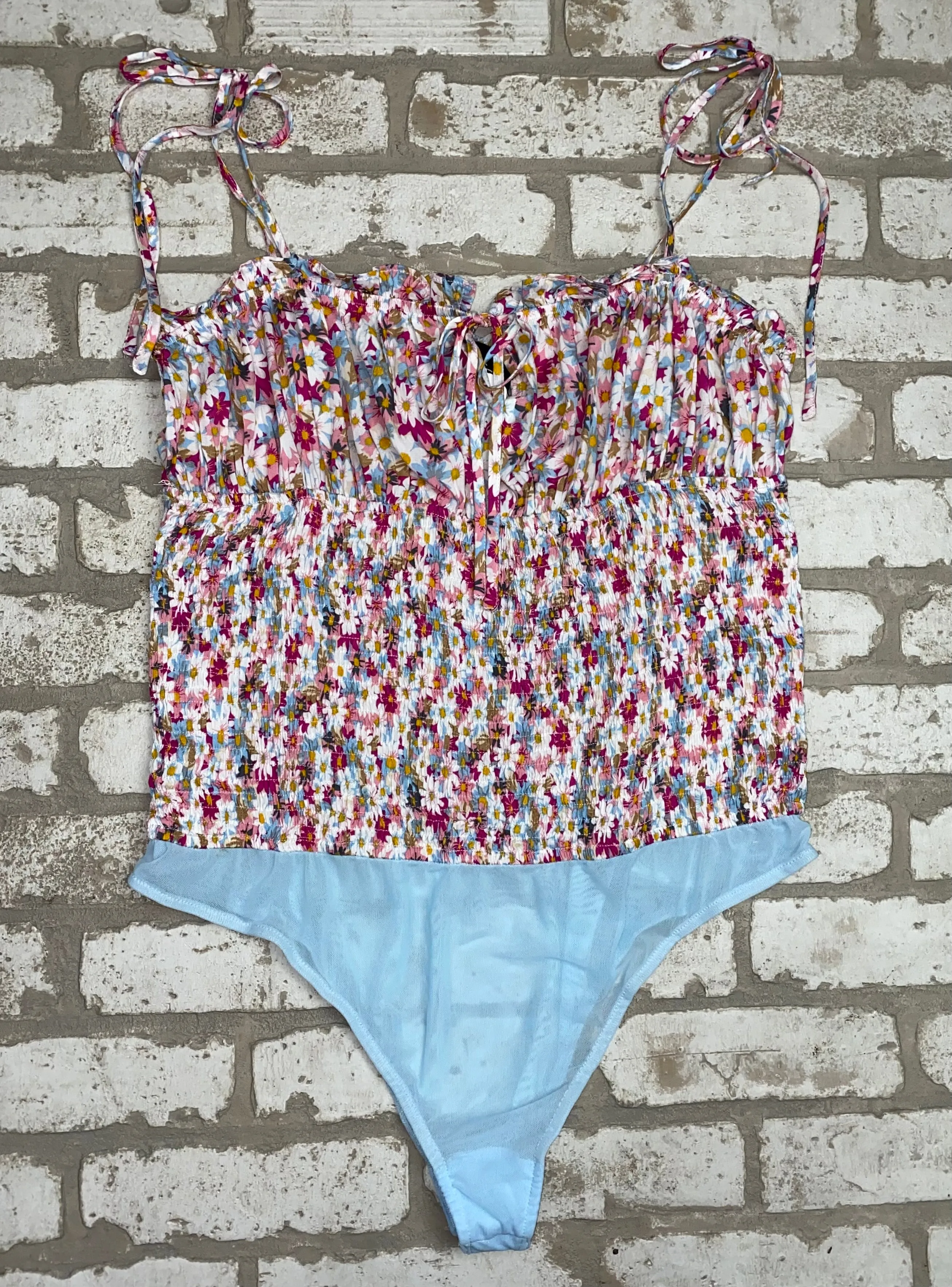 Lulus Floral Bodysuit NEW!- (XL)
