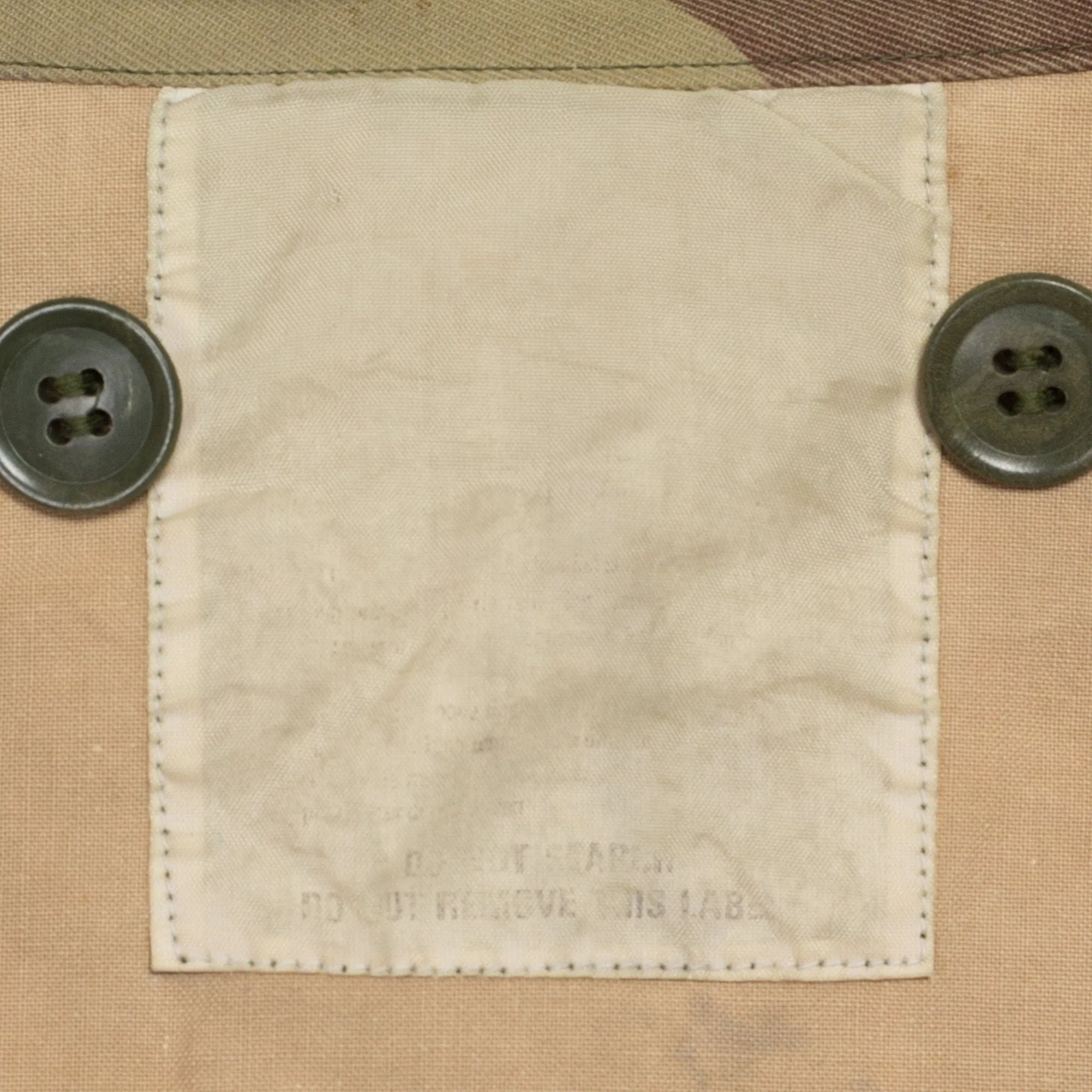 Medium 70s M65 Camo Army Field Jacket
