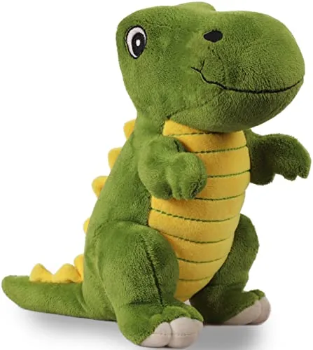 Mirada Super Soft Standing Green and Yellow Dinosaur Soft Toy for Boys/Kids/Girls | Soft Stuffed Plush Animal | - 35cm