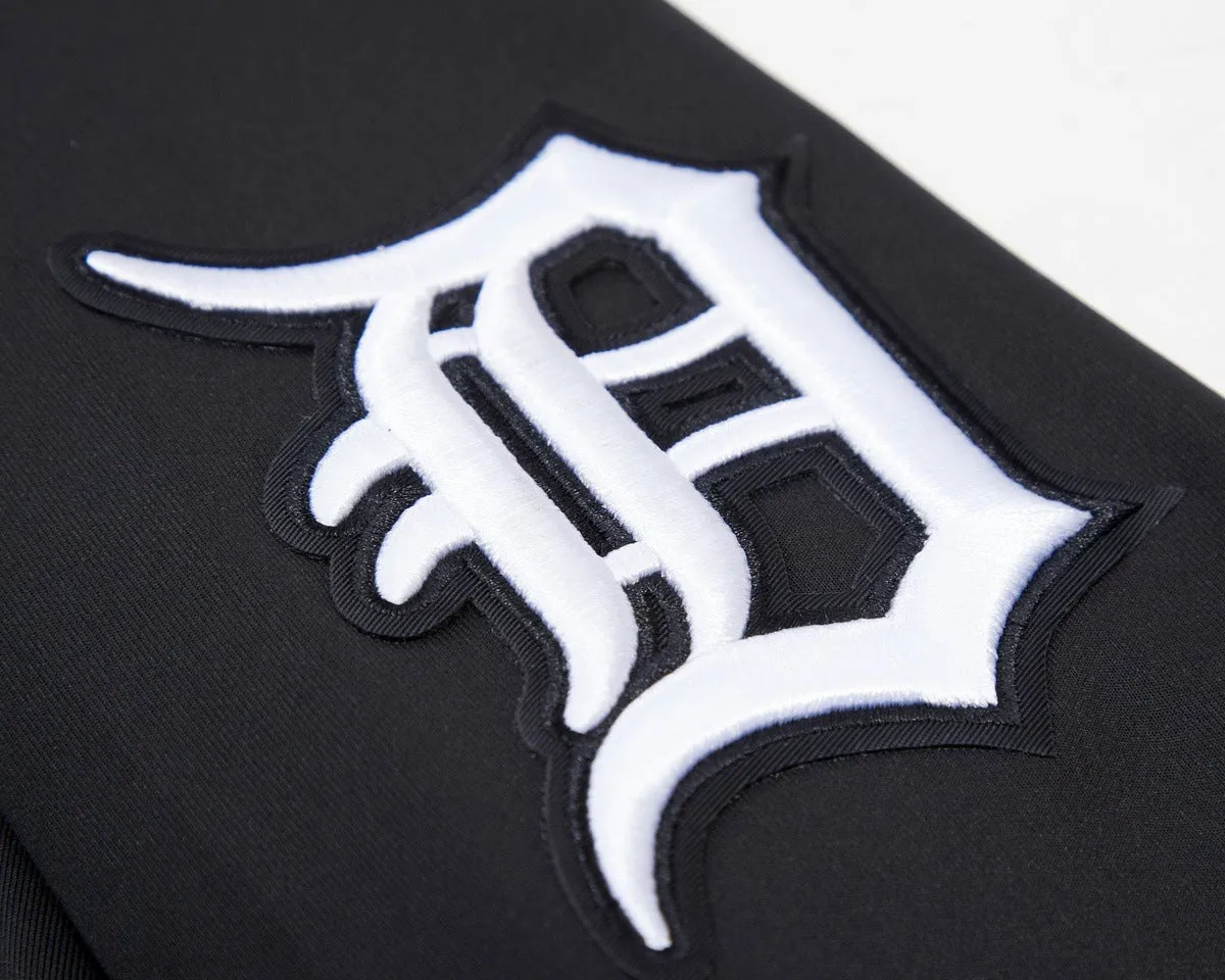MLB DETROIT TIGERS CLASSIC MEN'S TRACK JACKET (BLACK)