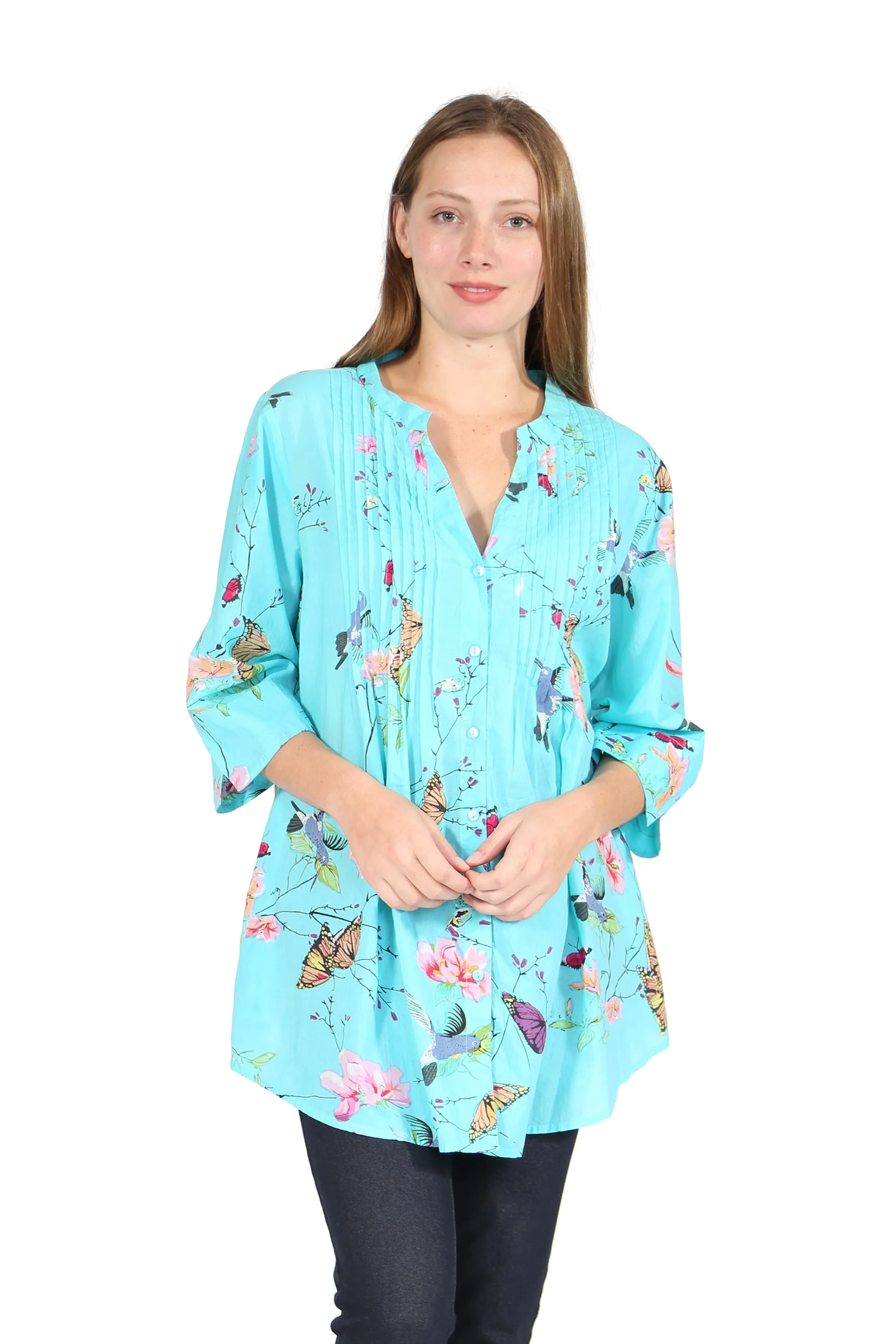 Nature At It's Best Release Print Tunic
