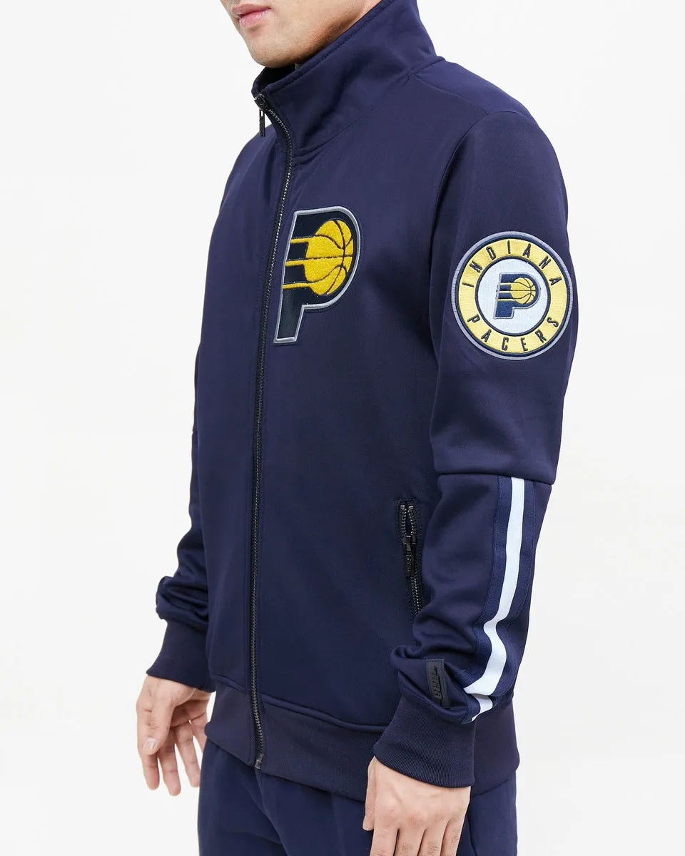 NBA INDIANA PACERS CLASSIC MEN'S TRACK JACKET (MIDNIGHT NAVY)