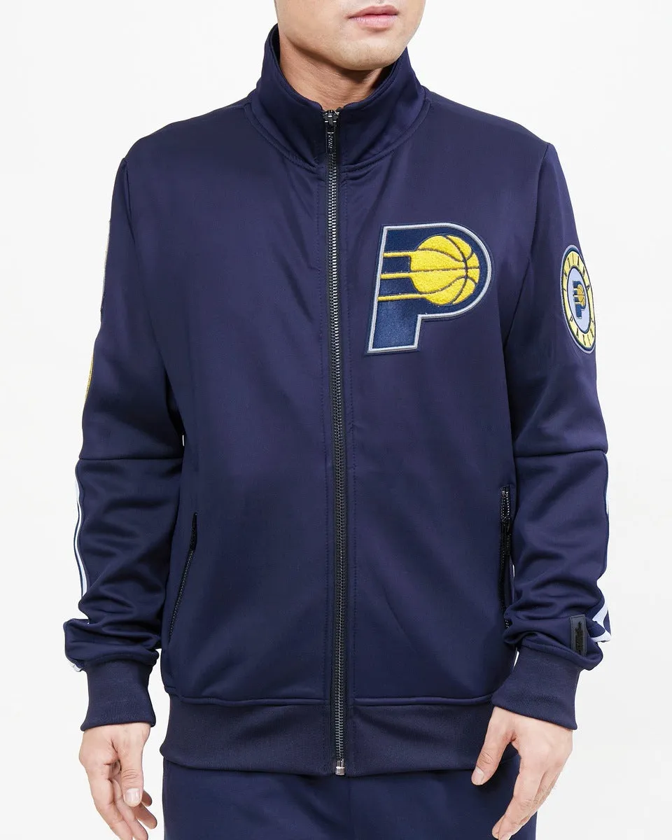 NBA INDIANA PACERS CLASSIC MEN'S TRACK JACKET (MIDNIGHT NAVY)