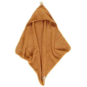 nobodinoz So Cute Baby Bath Cape Caramel