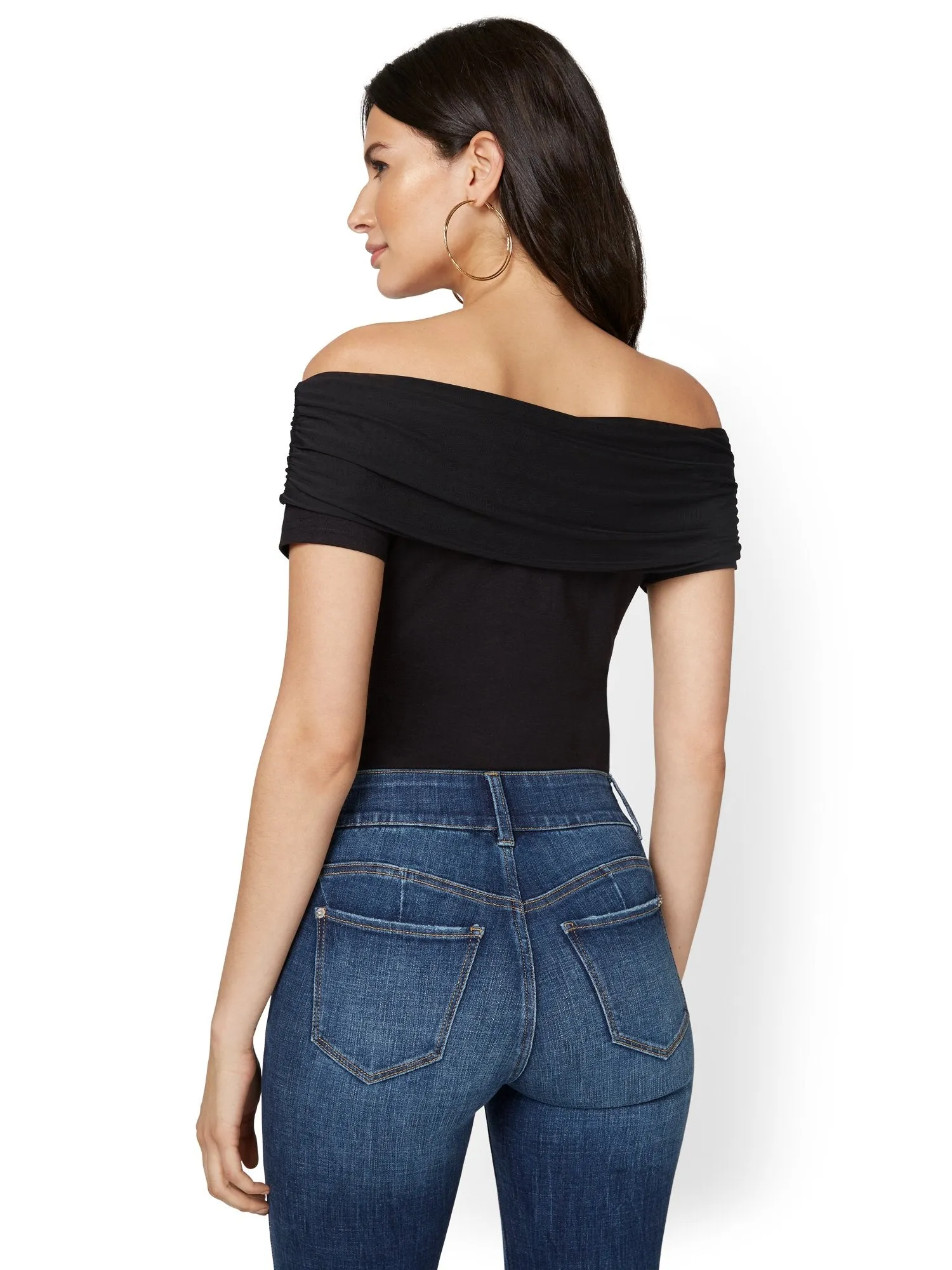 Off-The-Shoulder Bodysuit