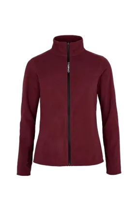 Oneill Womens Jacks Full Zip Fleece Windsor Wine