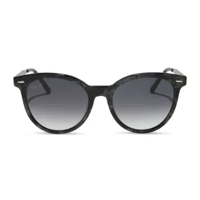 PATRICIA NASH - BLONDIE   ANTIQUE METALLIC   GREY GRADIENT SUNGLASSES