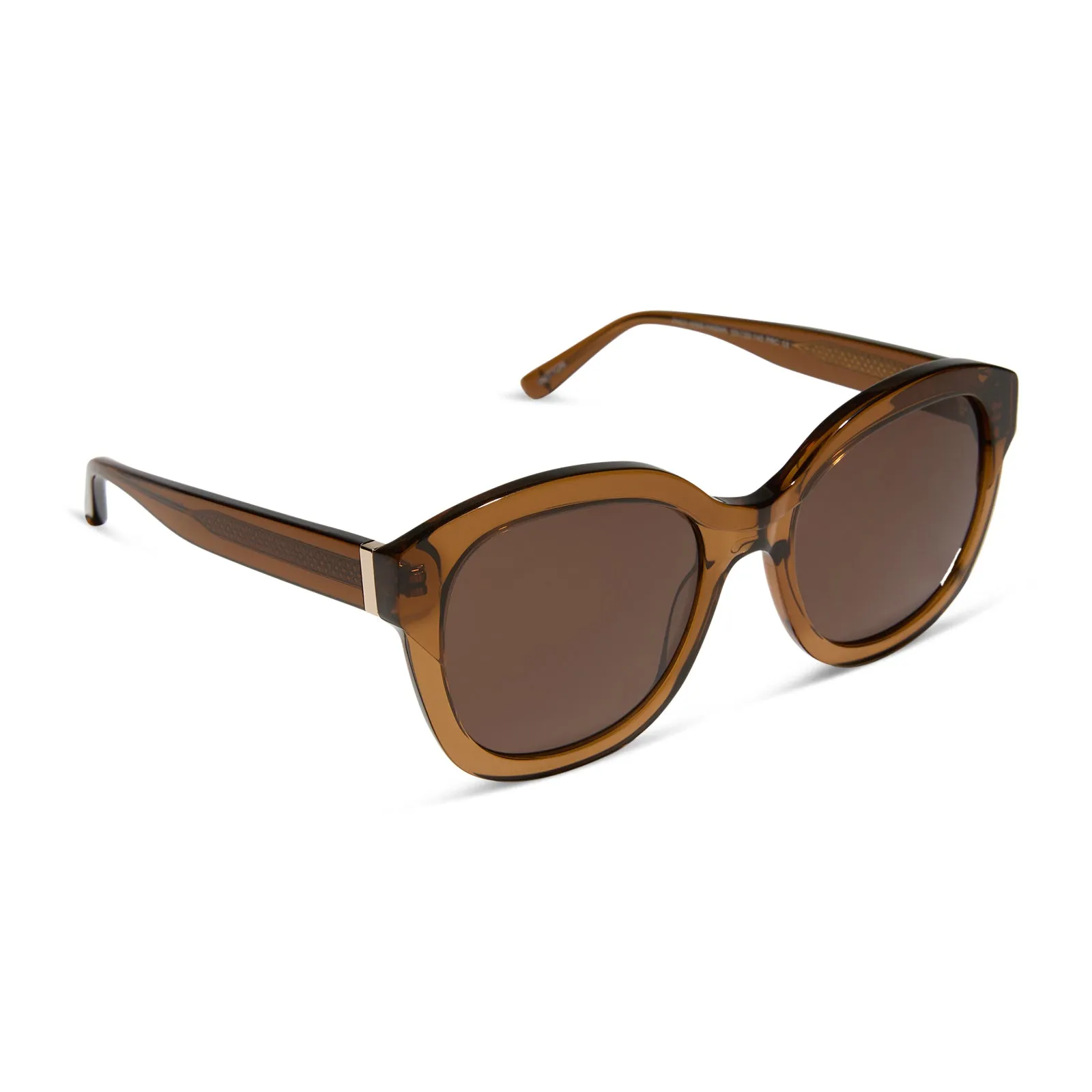 PATRICIA NASH - HUTTON   HAZELNUT   BROWN SUNGLASSES