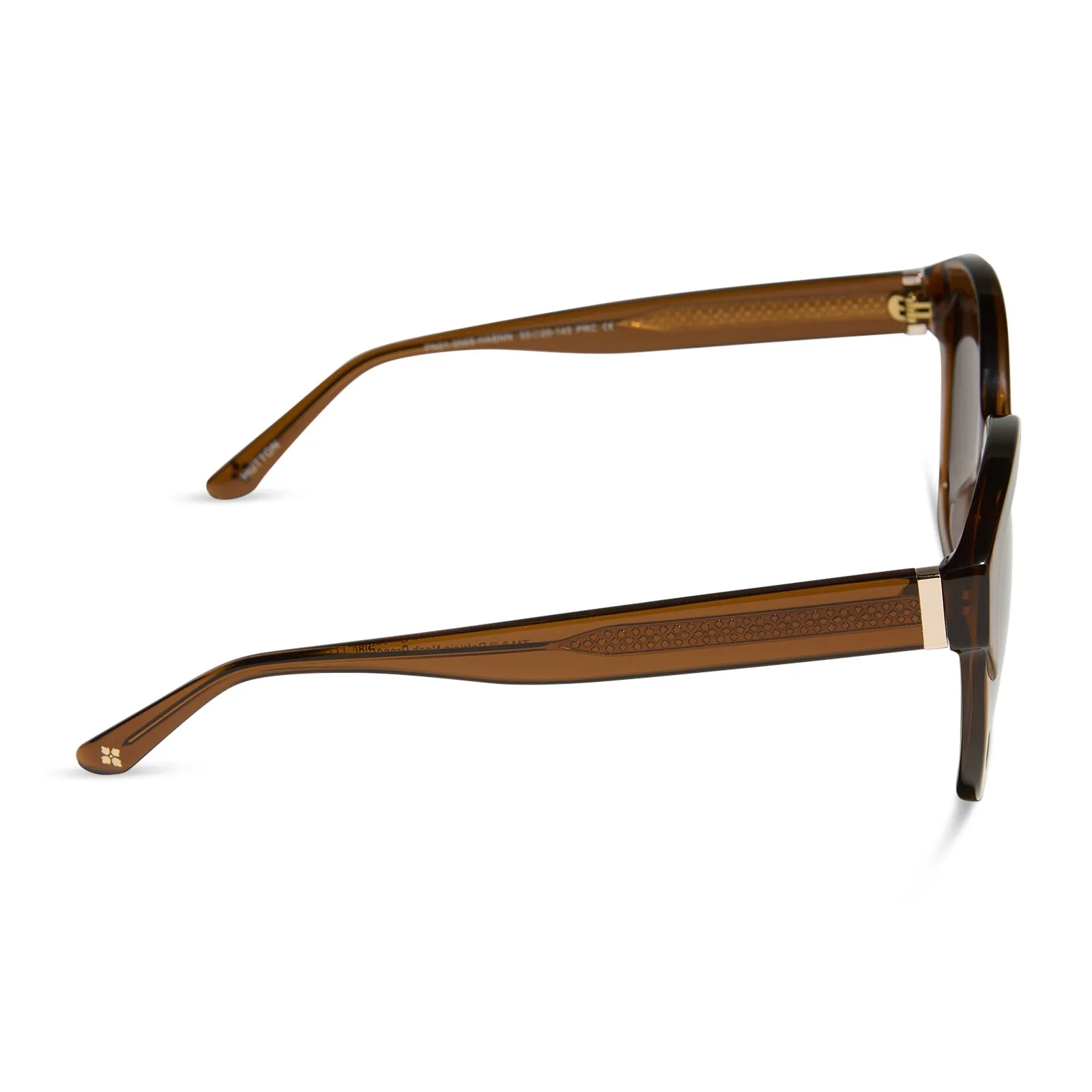 PATRICIA NASH - HUTTON   HAZELNUT   BROWN SUNGLASSES