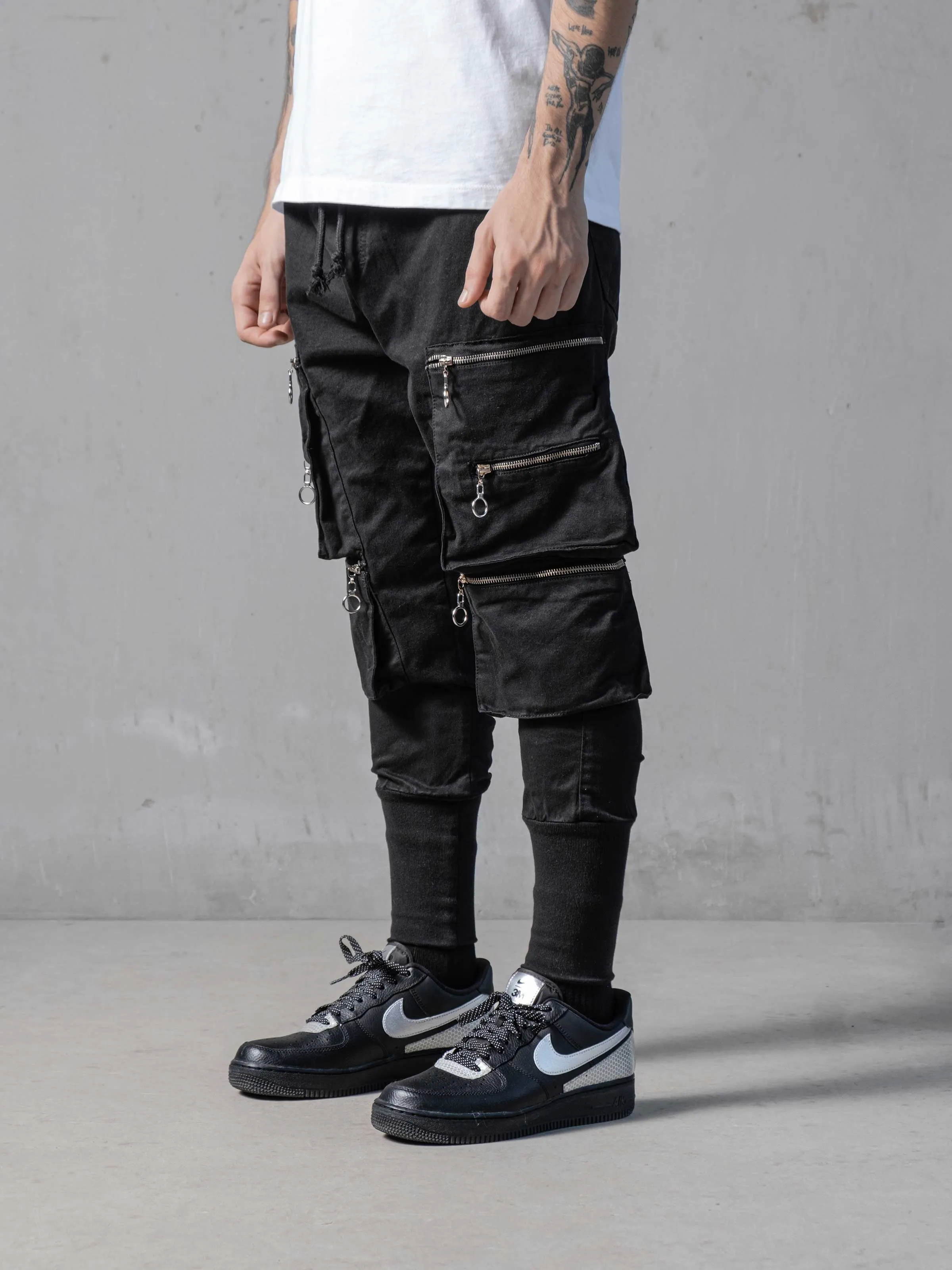 Pockets on Black Pants