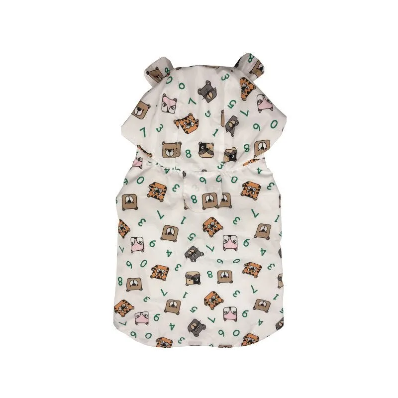 Printed Rain Coat