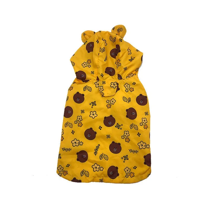 Printed Rain Coat