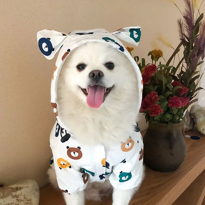 Printed Rain Coat