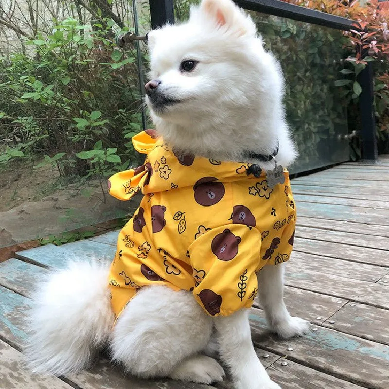 Printed Rain Coat