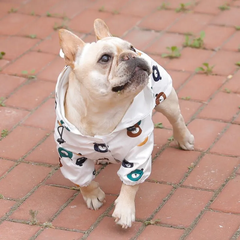 Printed Rain Coat