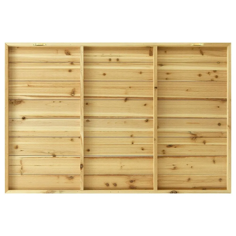 "Curiuos Cow 3&4" Wood Wall Art Giclee Printed on Solid Fir Wood Planks - Multi-Color