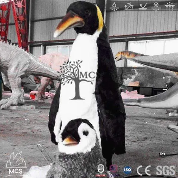 Realistic Animatronic Penguin Family Models-MAP004