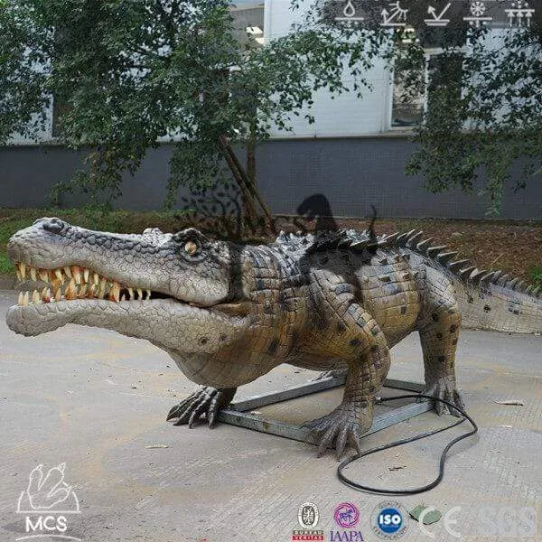 Realistic Robotic Animal Crocodile Model