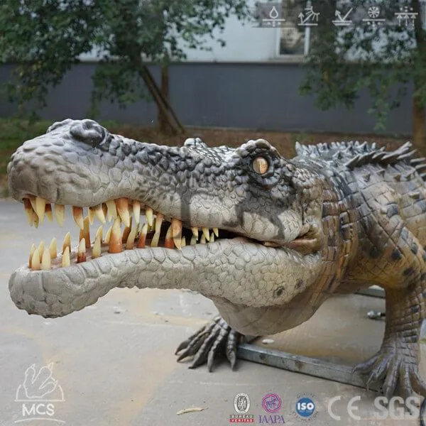 Realistic Robotic Animal Crocodile Model