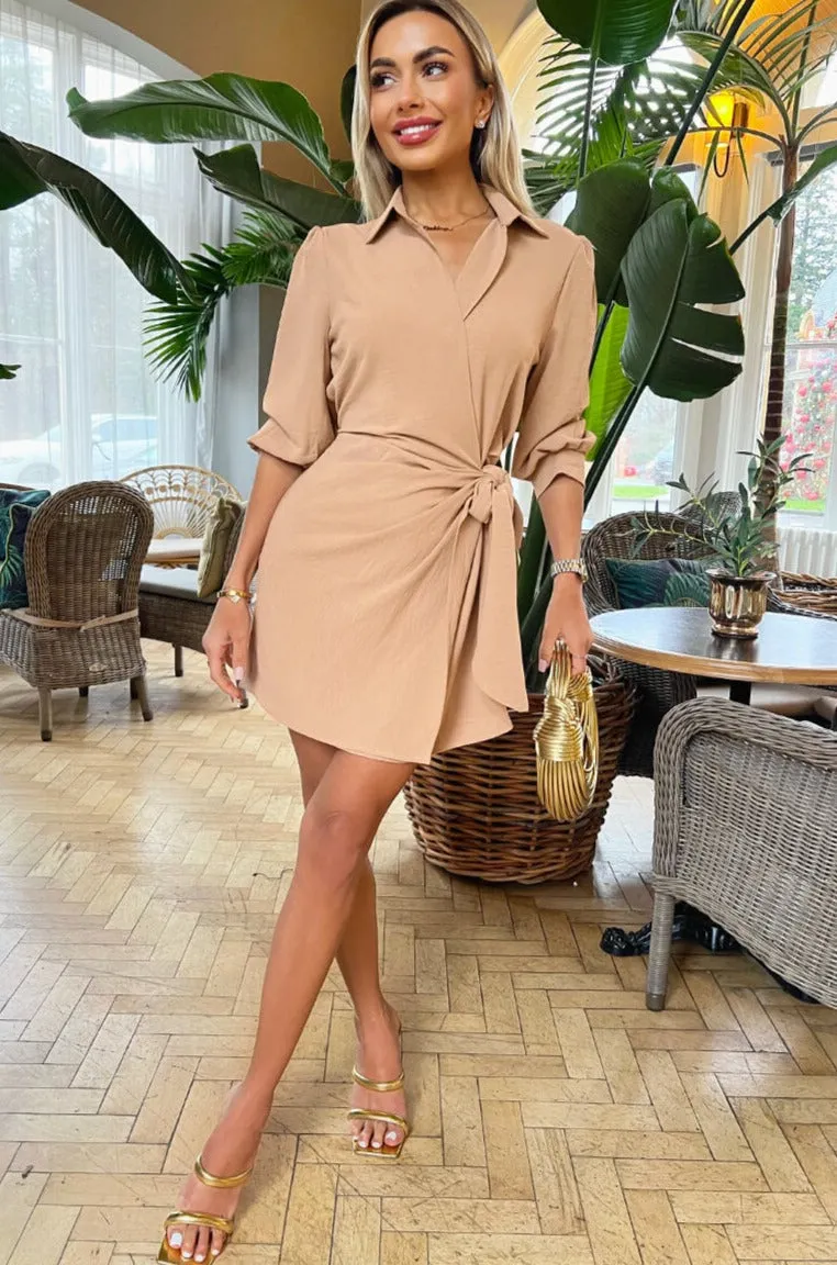 Regina Stone Wrap Dress